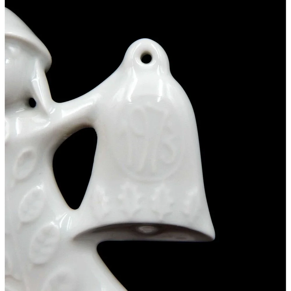Haviland Limoges France Dancing Bells 1973 Christmas Ornament with Box Vintage